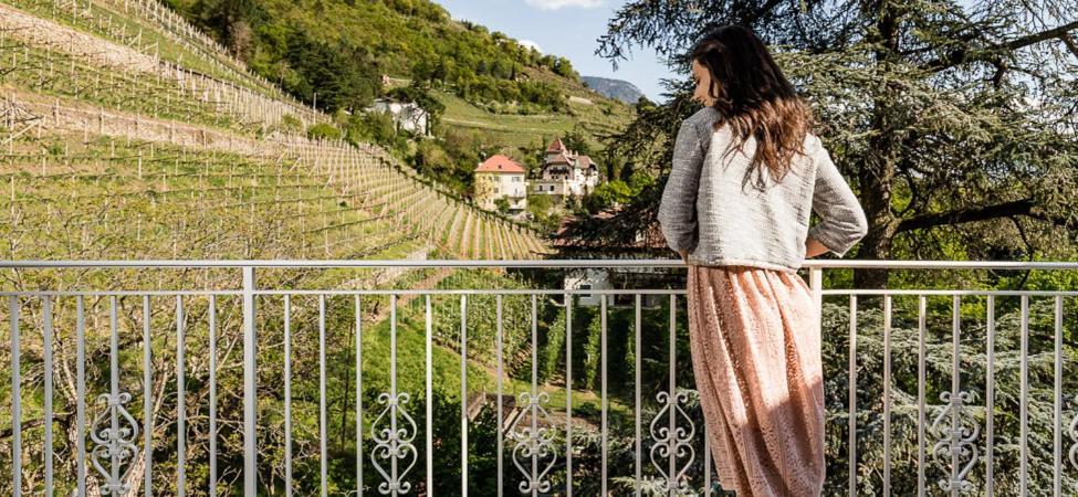 Der Ladurner Hof - Wohnen Am Weinberg Leilighet Merano Eksteriør bilde